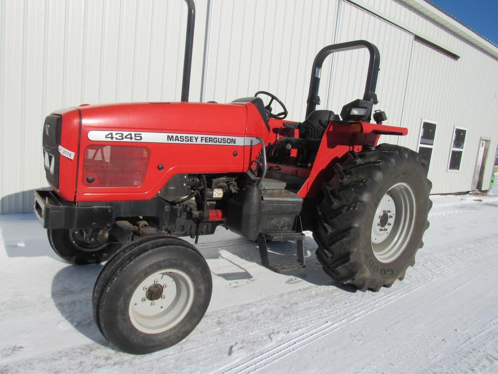MF 4345 2WD Tractor, ROPS Dsl