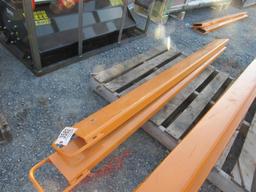 New Wolverine 6' Fork Extensions (Yellow)