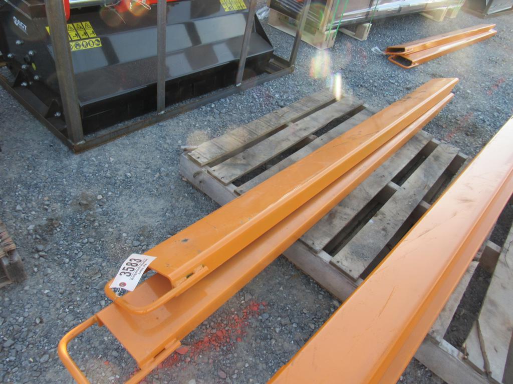 New Wolverine 6' Fork Extensions (Yellow)