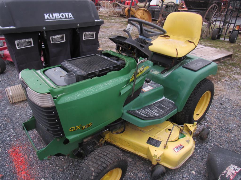 JD 345 L&G Tractor w/ 48" Deck