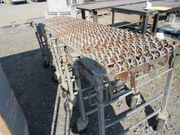 NestaFlex #376 Gravity Roller Conveyor, 24" x 24'