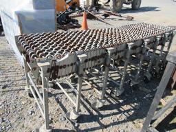 NestaFlex #376 Gravity Roller Conveyor, 24" x 24'