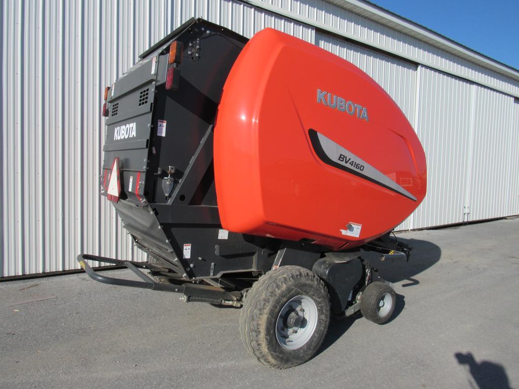 Kubota BV4160 Round Baler w/ Net Wrap & Monitor