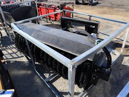New Wolverine Skid Steer Angle Broom