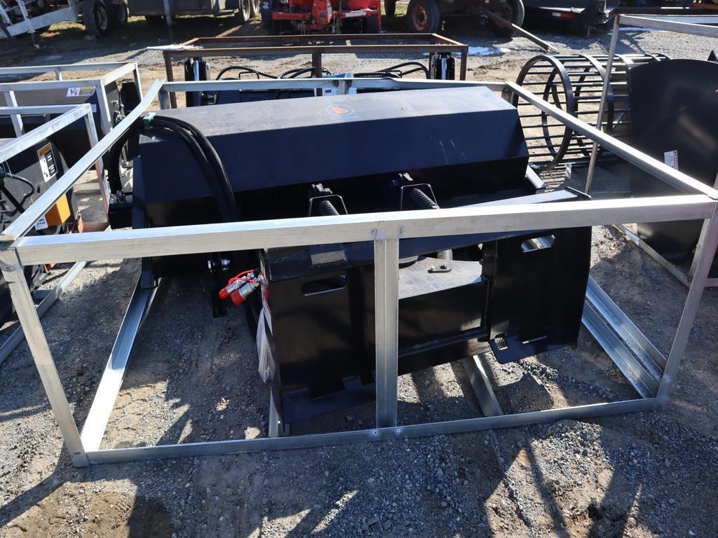 New Wolverine Skid Steer Angle Broom
