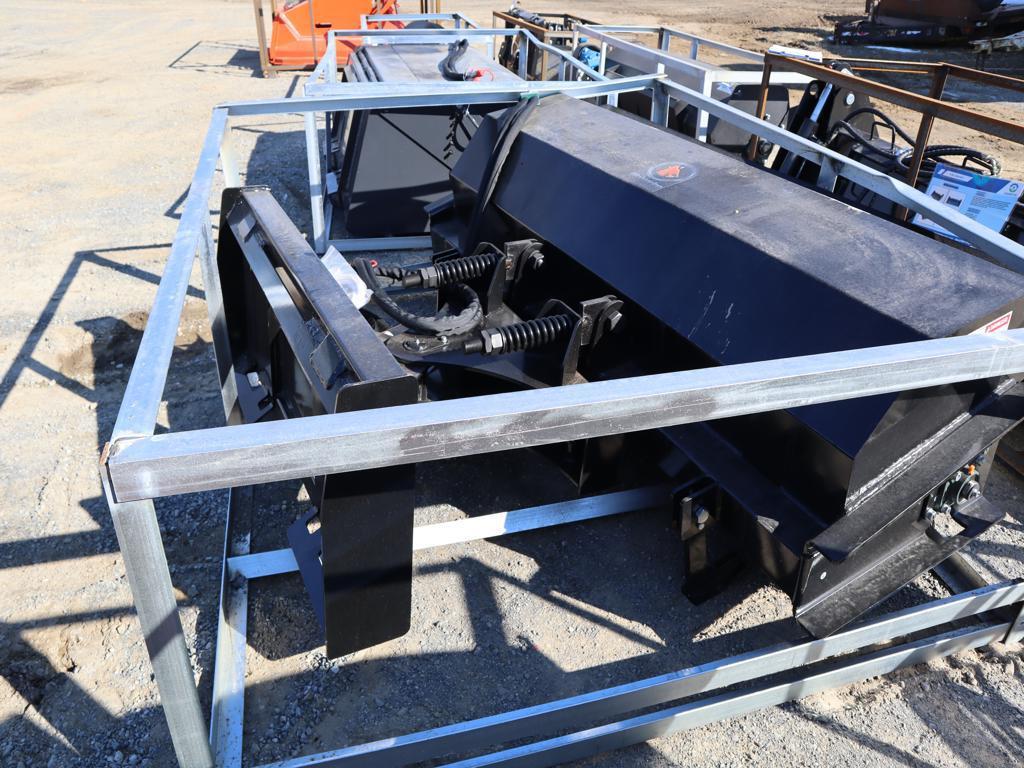 New Wolverine Skid Steer Angle Broom