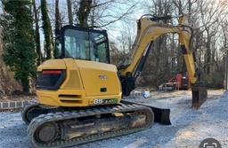2018 JCB 85Z-1 ECO Crawler Excavator