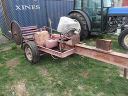Portable Bucksaw Combo Wood Splitter w/Wisconsin