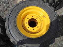 (New)10-16.5 Tires on Wheels for NH/JD/CAT (set 4)