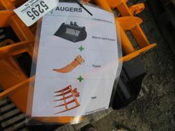 Miva Excavator Attach. Sand Bucket, Ripper, Rake
