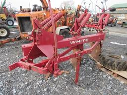 White 3Pt 3B Spring Reset Plow