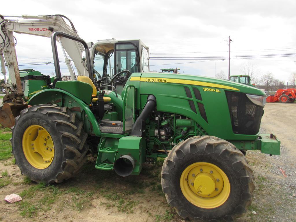 JD 5090EL Tractor, 4x4, ROPS, LHR