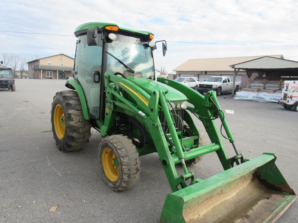 JD 4320 Tractor, Cab, H-A/C, LHR, 4x4, Ldr