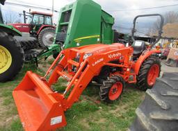 Kubota L3902HST 4WD Utility Tractor,