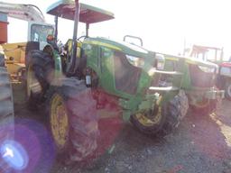 JD 5100E Utility Tractor, 4x4, ROPS, LHR