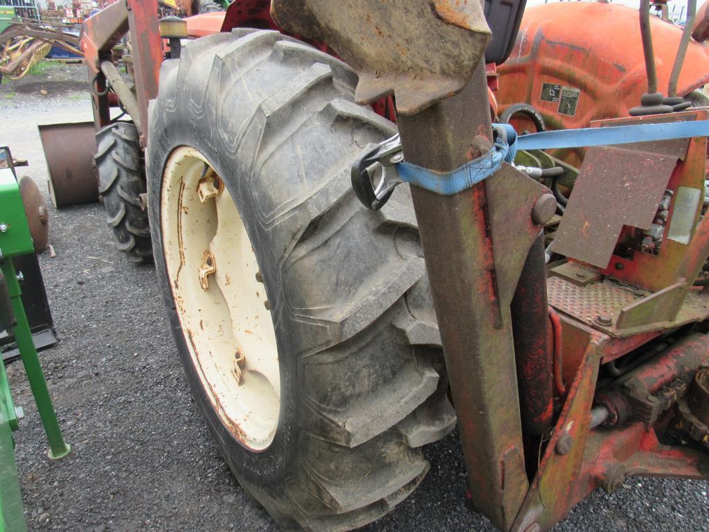 Yanmar 336 Tractor w/ Bucket & Backhoe, 4WD, Dsl,