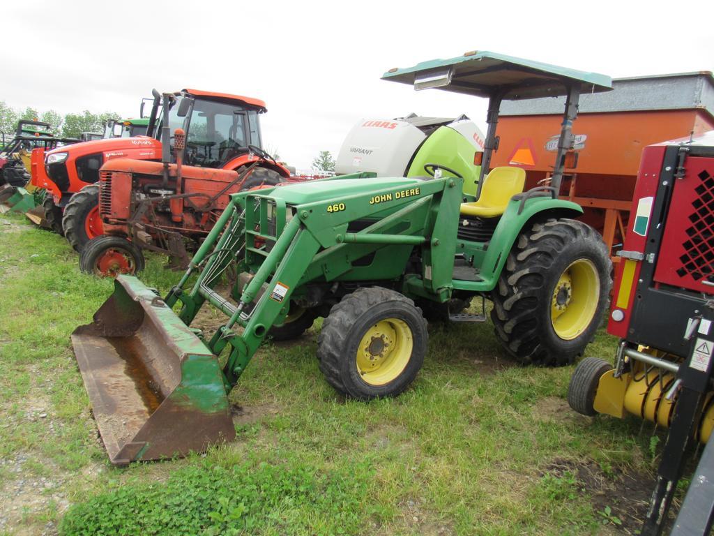 JD 4600 Tractor w/ Loader, 4x4, Canopy, HST