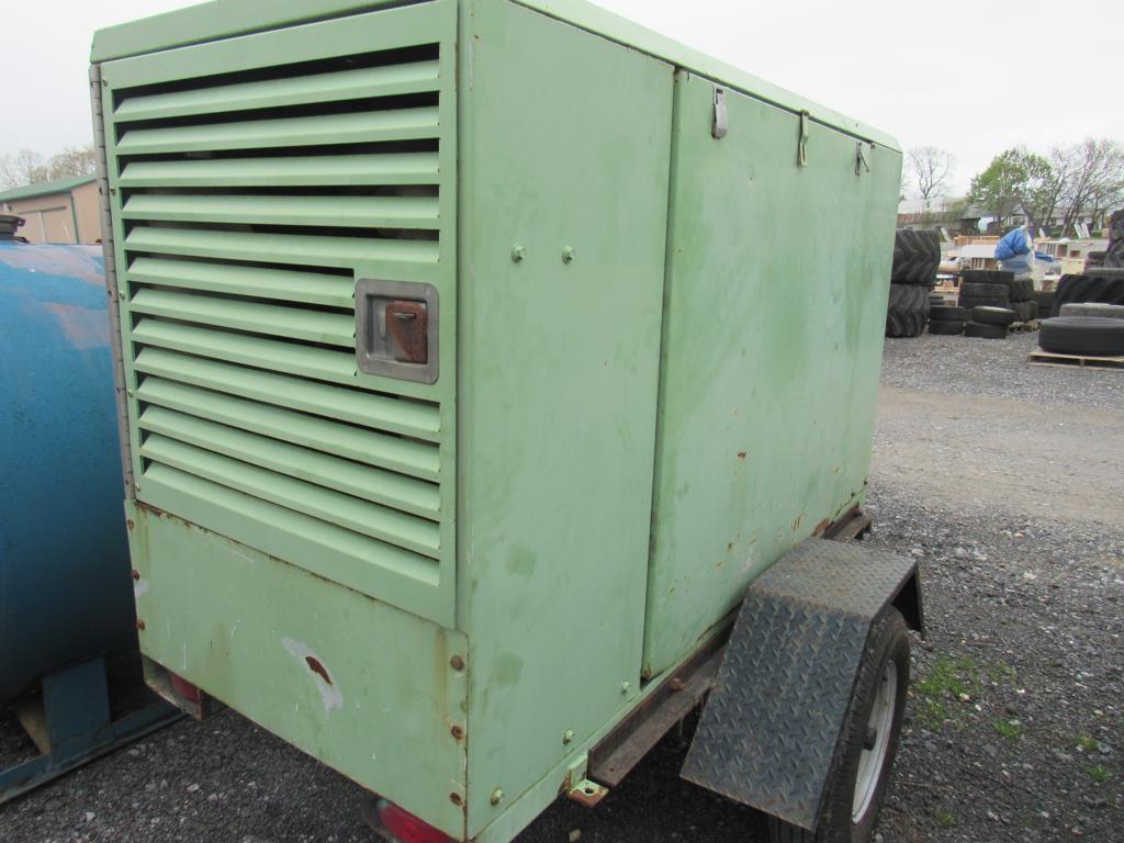 SulAir 175 Air Compressor w/ JD 3029D Dsl Engine