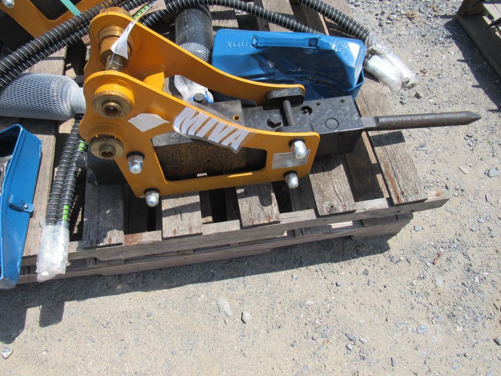 Miva VA35H Hyd Breaker for Excavator