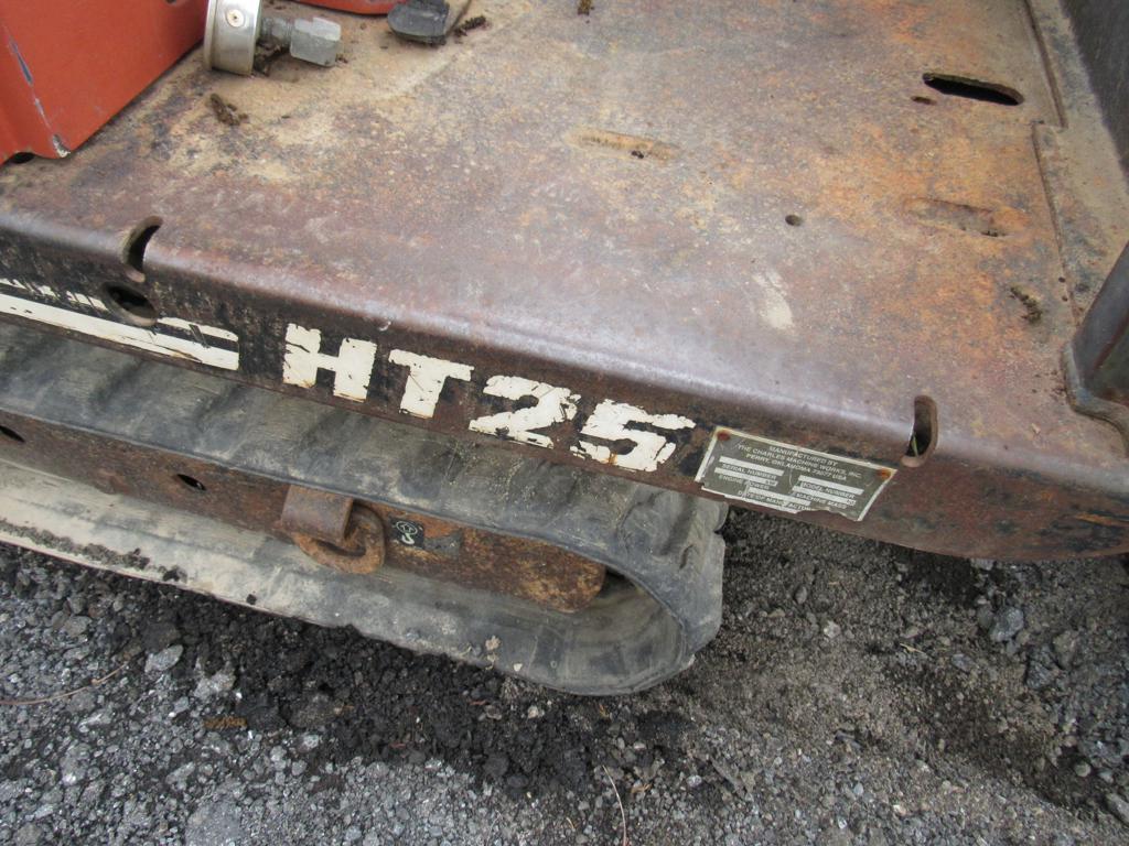 Ditch Witch HT25 Trencher/Backhoe (needs track)