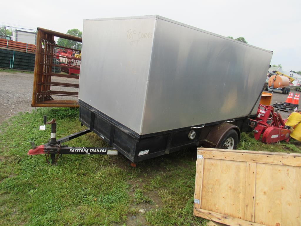 2012 Keystone Box Trailer - 2990 GVW, w/Title