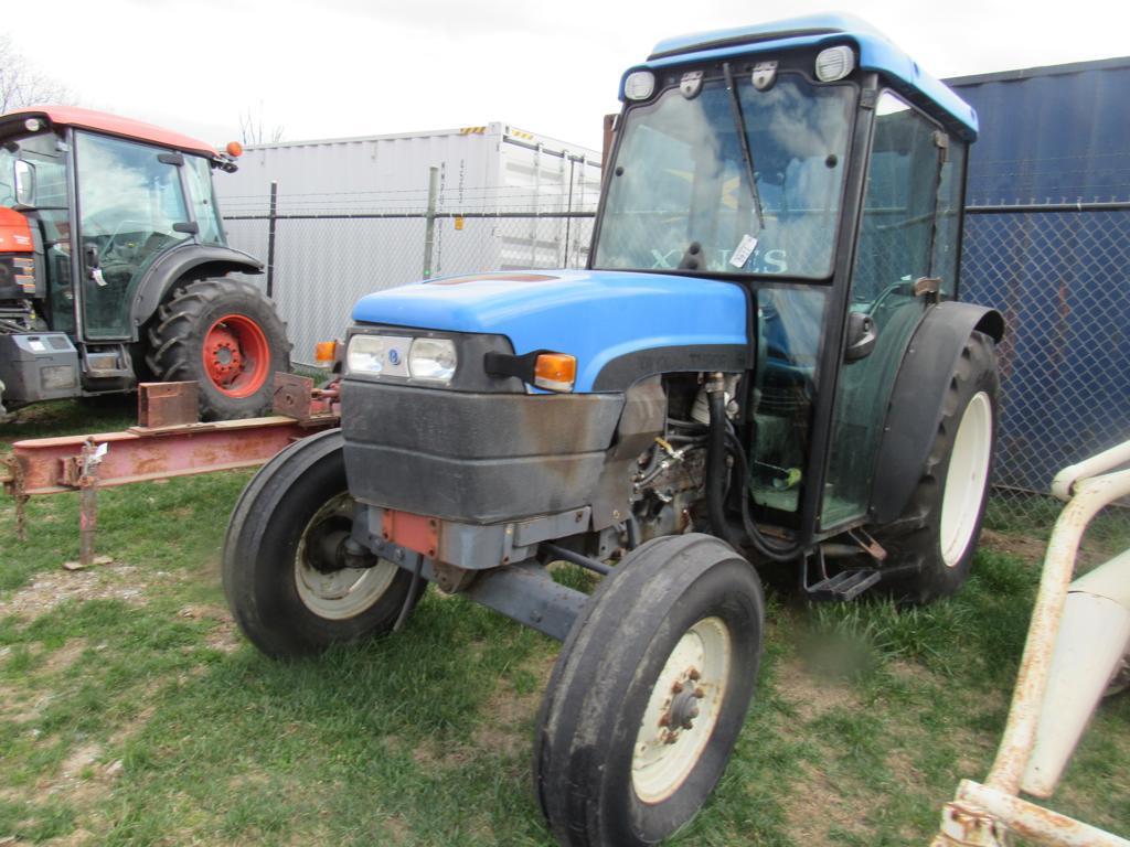 NH TN90F Tractor, Cab, 2WD