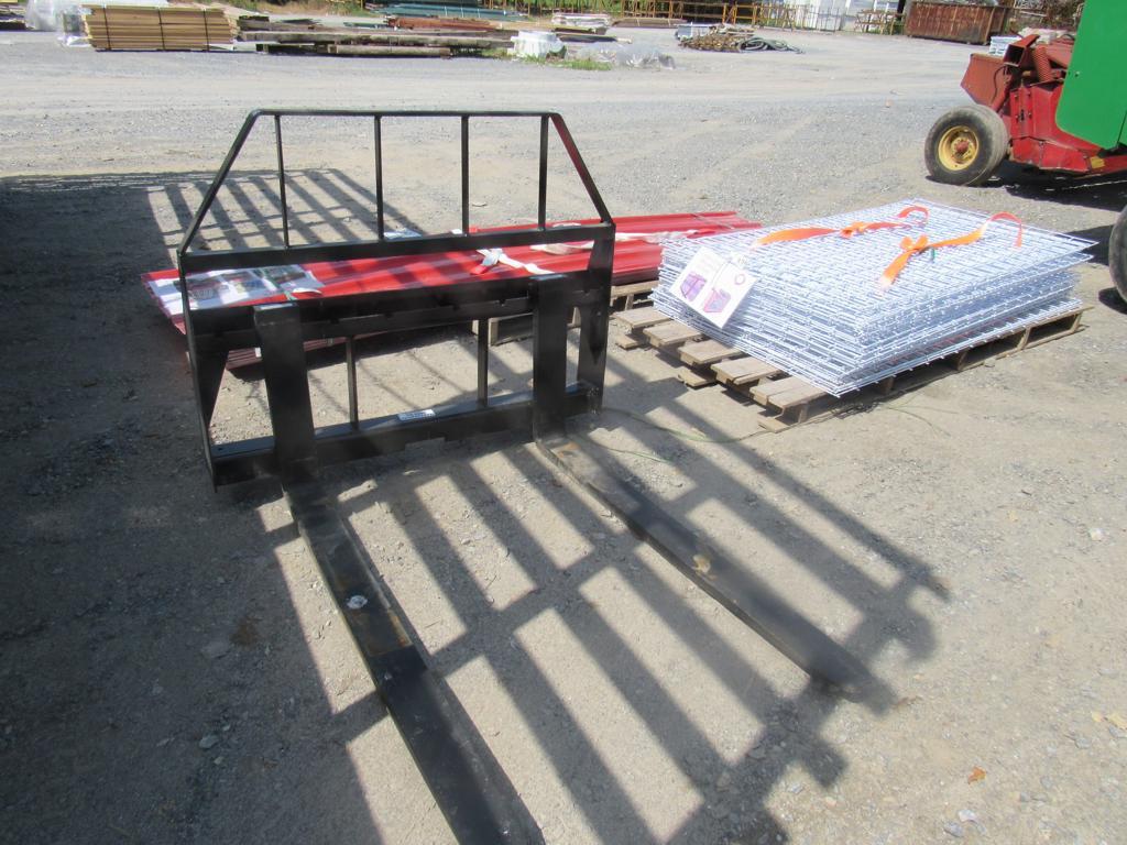 Kivel 48" Pallet Fork Attachment, 3500 lb Capacity