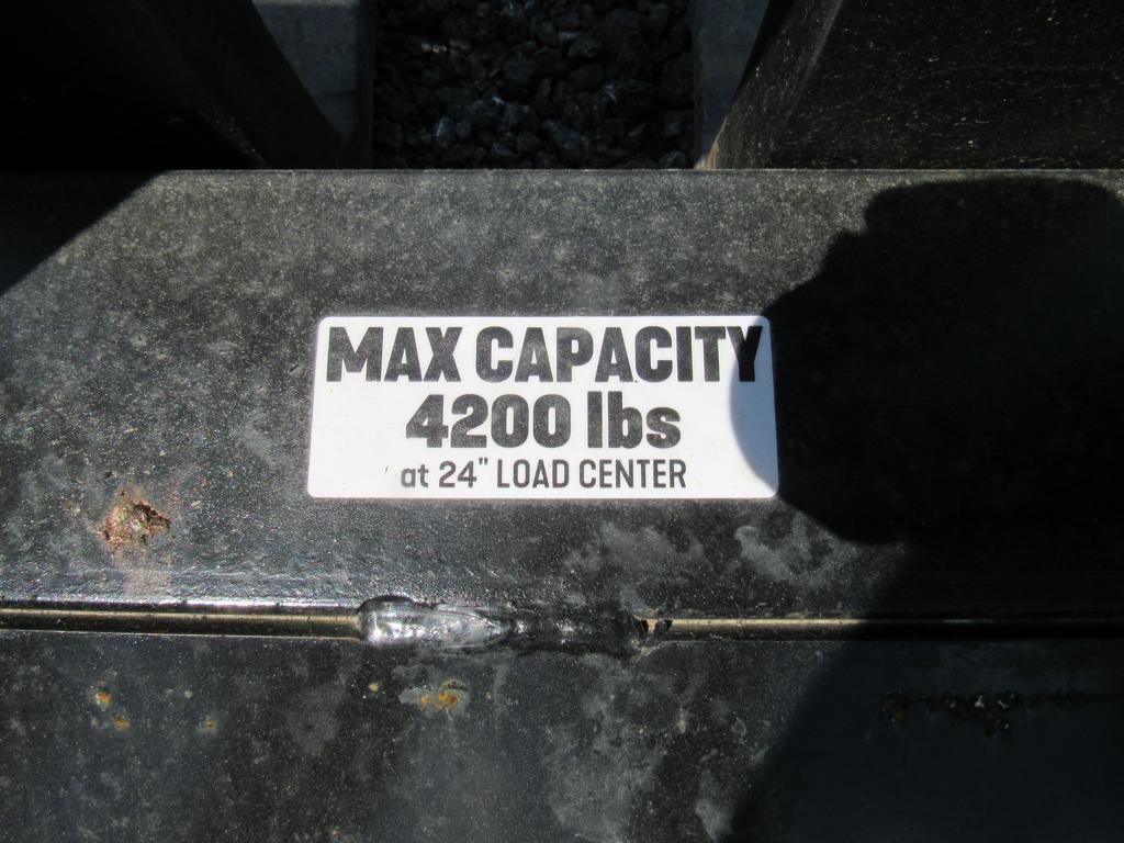 Kivel 48" Pallet Fork Attachment, 4200 lb Capacity