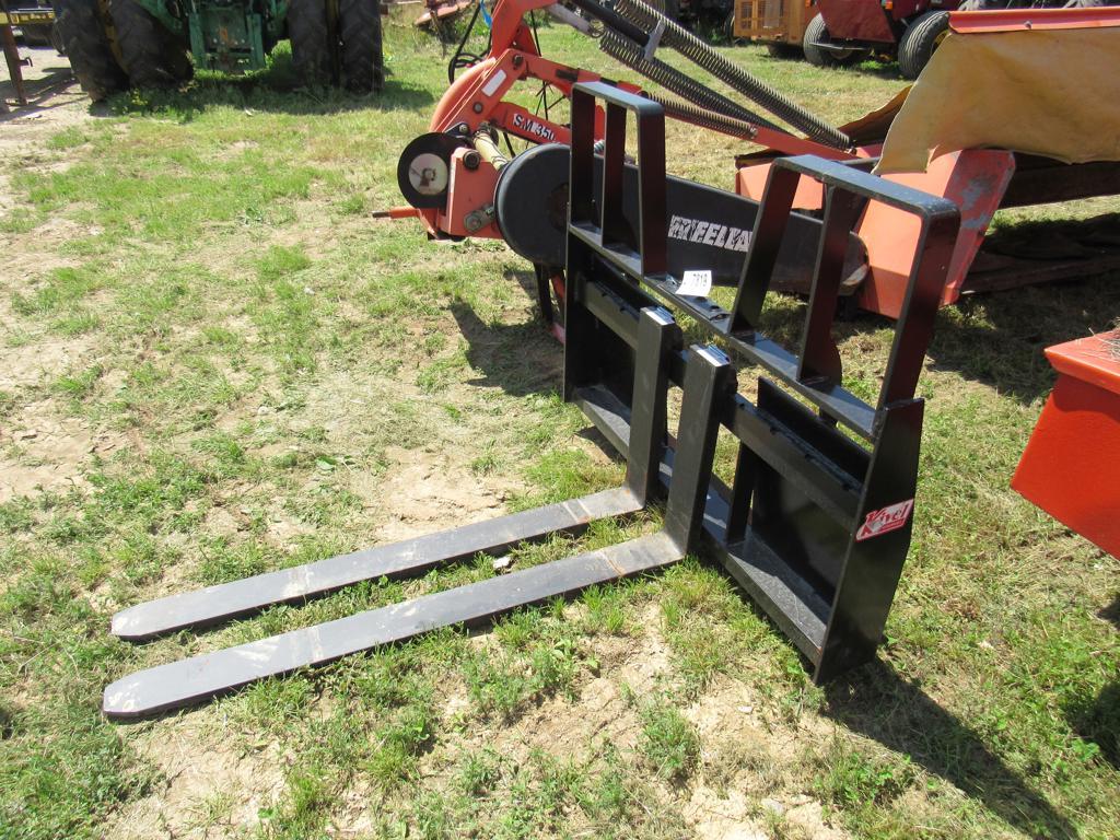 Kivel 48" Pallet Fork Attachment, 4200 lb Capacity