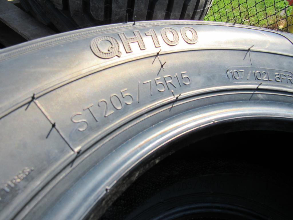(New) ST205/75R15 Radial Trailer Tires (set of 4)