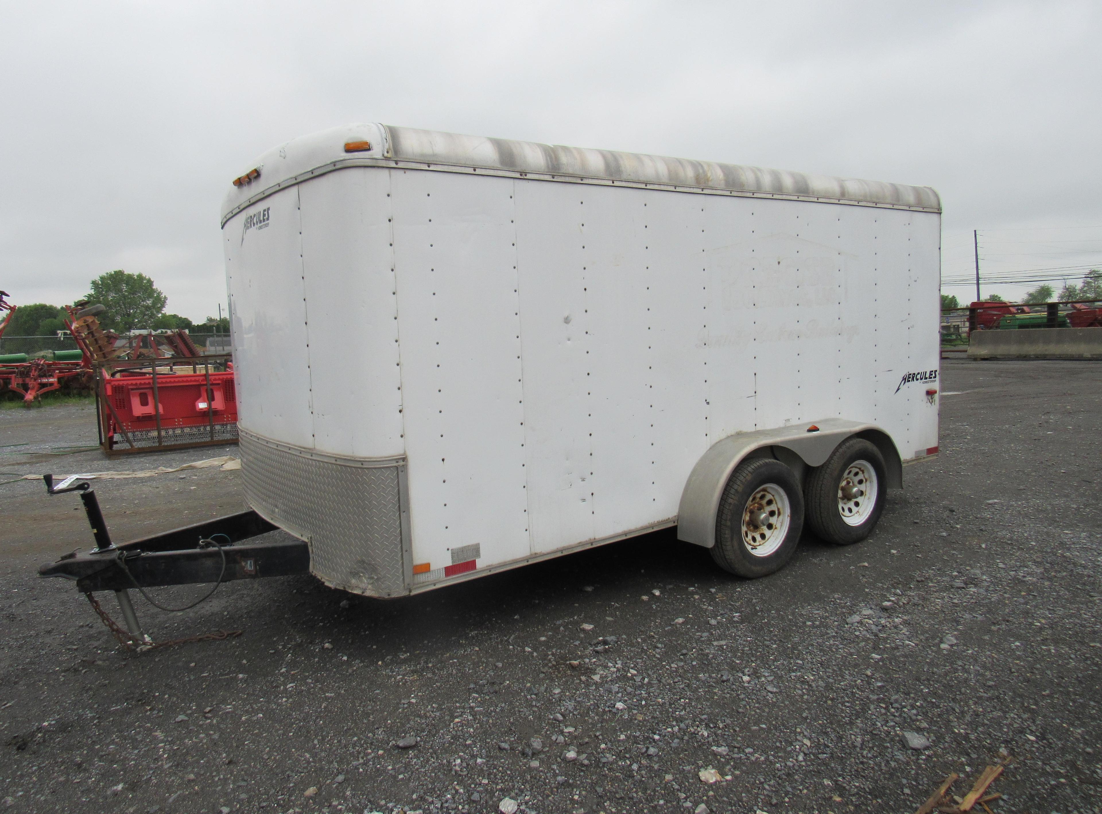 2004 Homesteader Hercules Enclosed Trailer no title