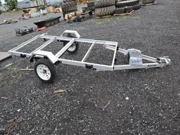 (New) 2-Wheeled Aluminum Trailer (no title)