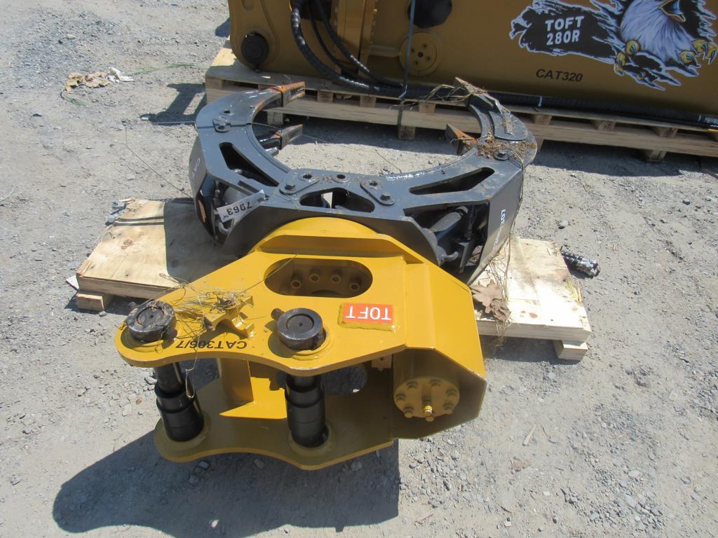 TOFT 04G Hyd Rotating Grapple