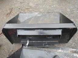 38" Walk Behind Skidsteer Bucket