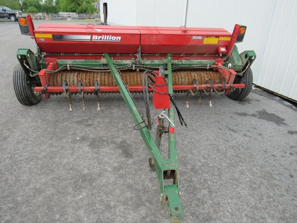 Brillion SS-10 Seeder w/ Light Kit & Hyd Transport