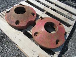 Farmall Cub Rear Weights (set)