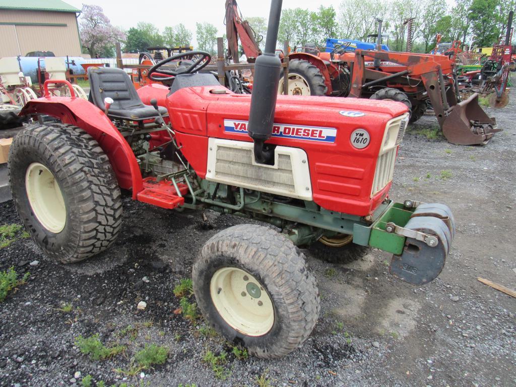 Yanmar 1610D Tractor w/ 3pt Blade, Tires Chains,