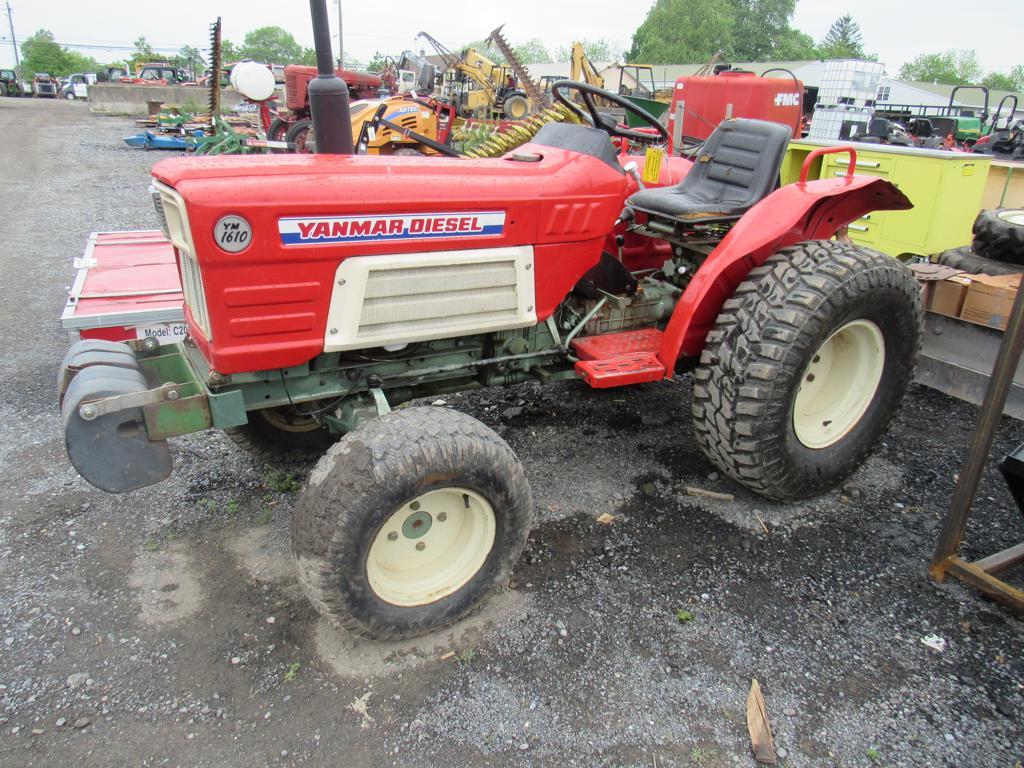 Yanmar 1610D Tractor w/ 3pt Blade, Tires Chains,