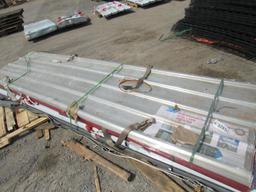 12' x 3' Clear Polycarbonate Roof Panel