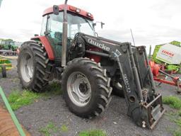 Case IH MX100C Loader Tractor, 4x4, Cab, Dsl