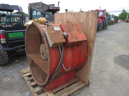 NH Hay Drying Fan, 7.5HP GE Motor