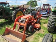 Kubota BX23 Tractor Loader Mower Backhoe, Dsl, 4WD