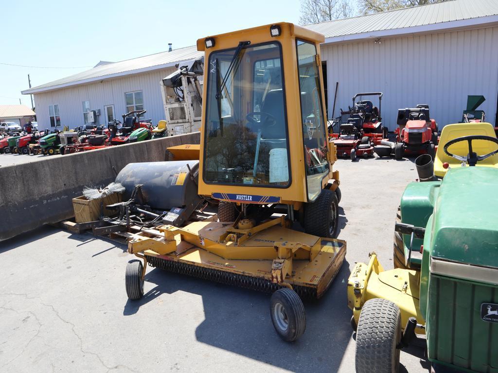 Hustler 3400ZT Front Cut Zero Turn Mower w/ Cab,