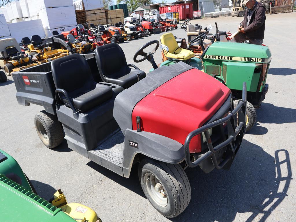 Toro GTX Workman w/ Dump Bed (needs tune-up)