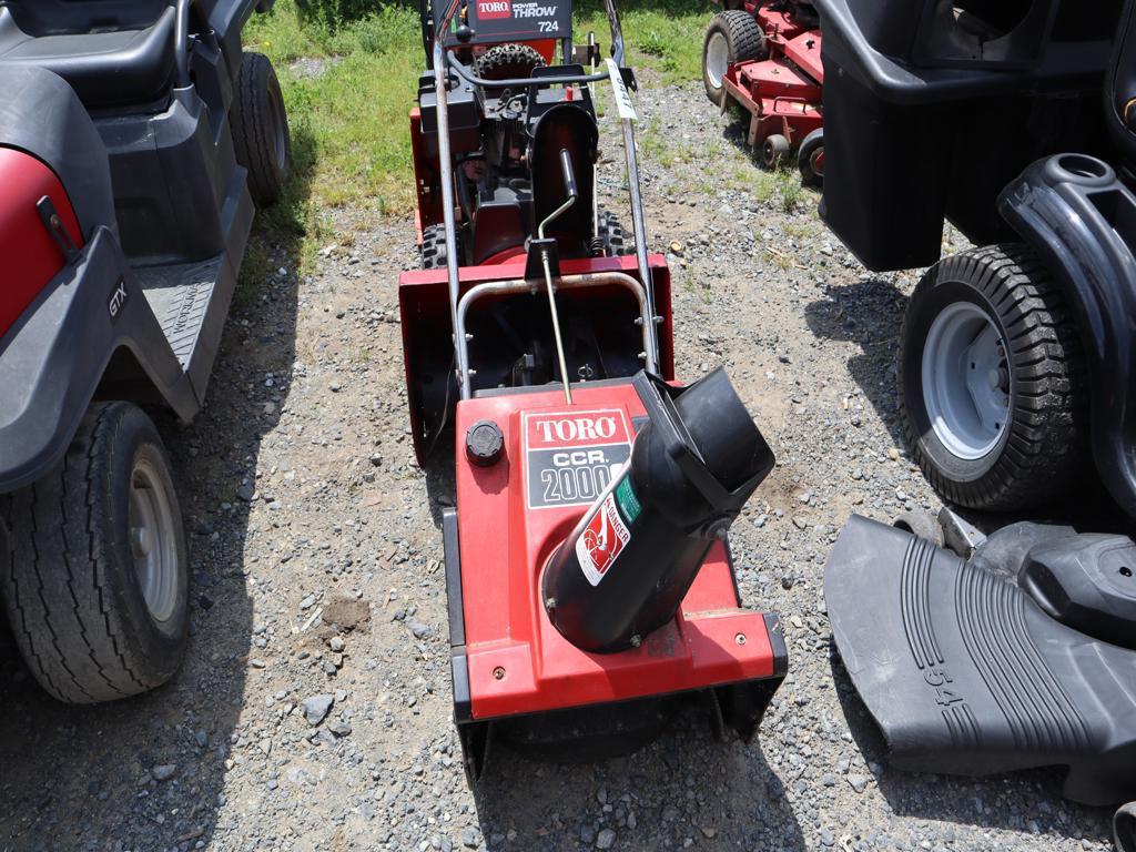 Toro CCR 2000E Gas Powered Snow Shovel w/