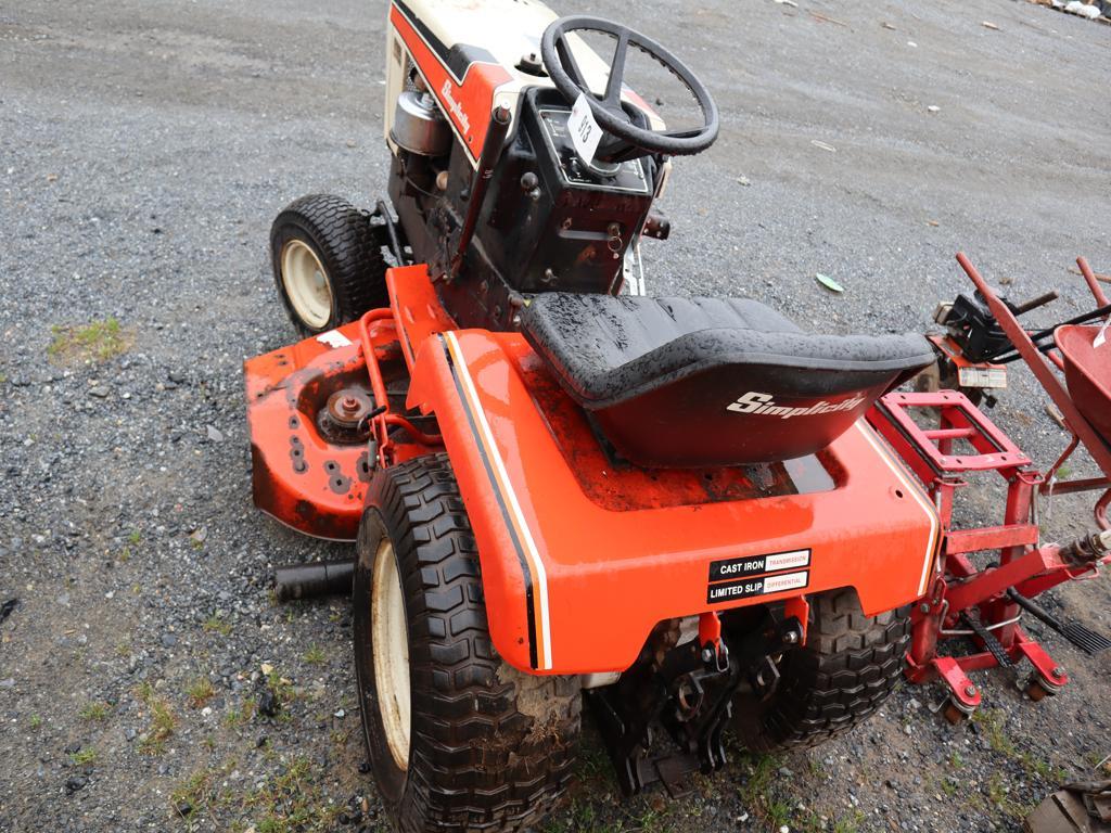 Simplicity 7116 Hydrostatic Riding Mower