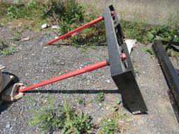 (New) Kivel Dual Prong Bale Spear Attachment