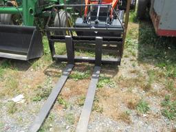(New) Kivel 48" Pallet Fork Attachment, 3500lb Cap
