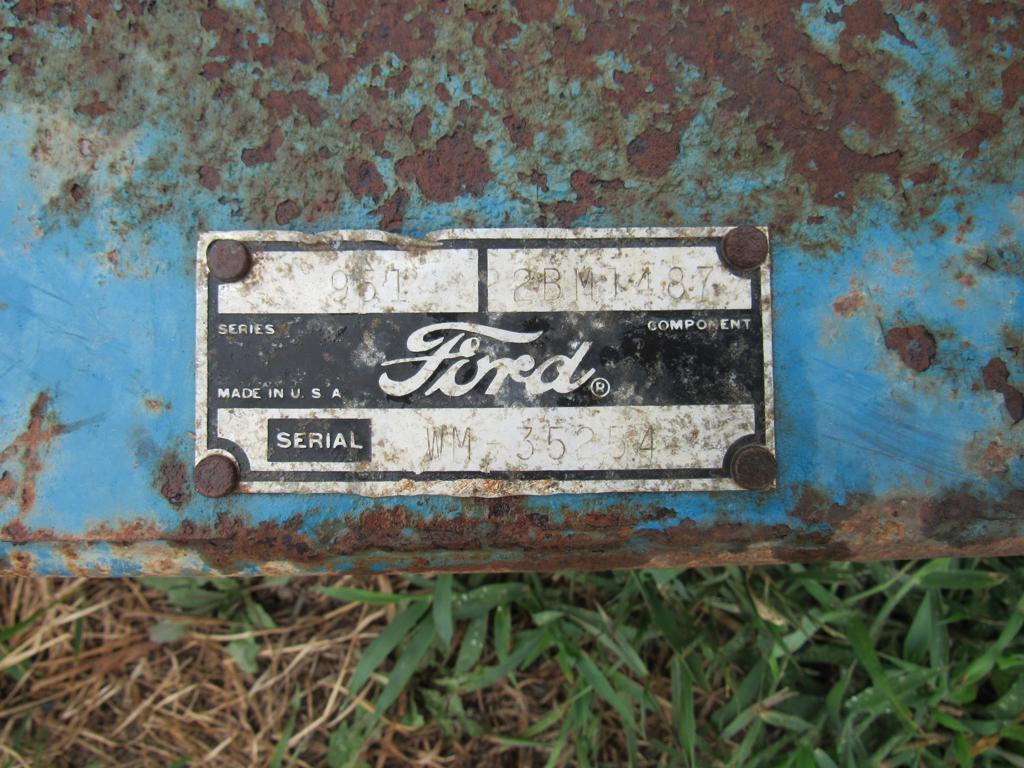 Ford 951 3pt Bush Hog Mower