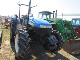 NH T5040 Tractor, 4WD, Dual Remotes, ROPS,